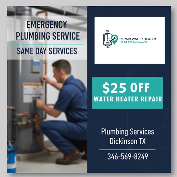  Repair Water Heater Near Me Dickinson TX